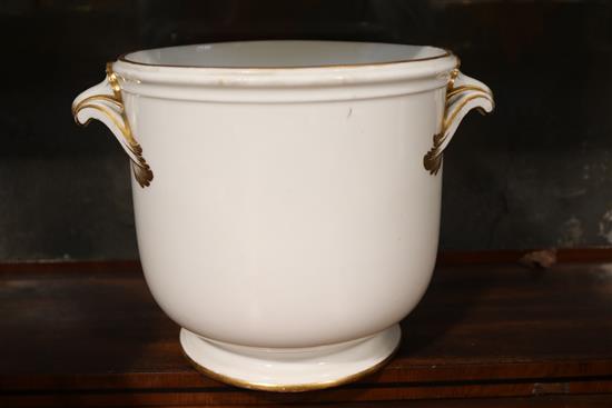 A pair of 19th century Paris porcelain ice pails